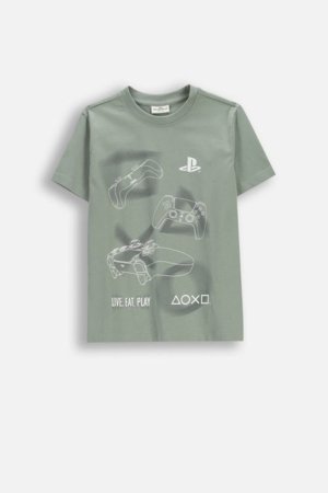 COCCODRILLO lühikeste varrukatega t-särk, rohelised, suurus 