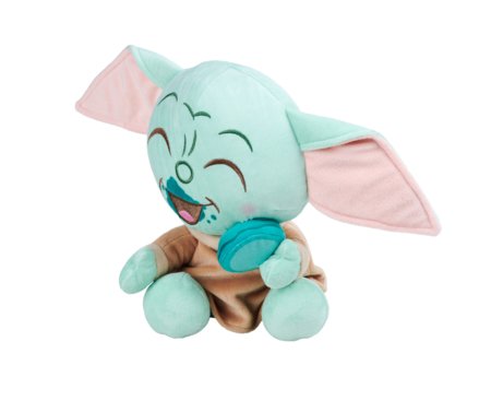 SIMBA DISNEY Mandalorian plüüsist mänguasi Grogu makrooniga, 25 cm, 6315870755 
