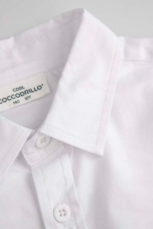 COCCODRILLO särk ELEGANT JUNIOR BOY, valge, cm 