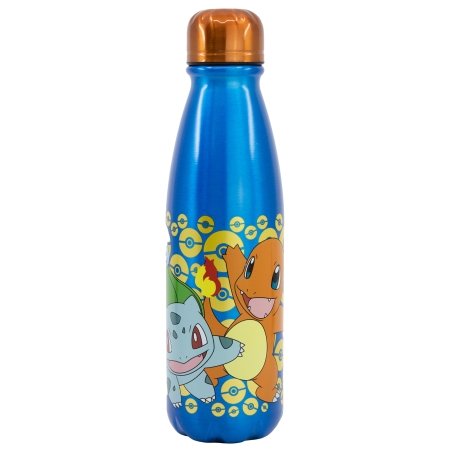 POKEMON Aluminum bottle 600ml, 530-08039 