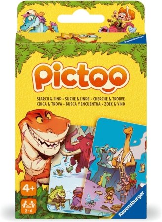 RAVENSBURGER Pictoo Dino kaardimäng, (EN), 23479 0 