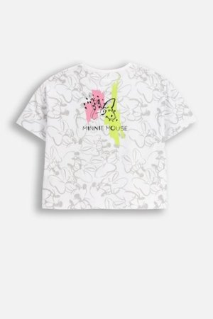 COCCODRILLO lühikeste varrukatega särk LICENCE GIRL, valge, WC5143212LGD-001-164, 164 cm 