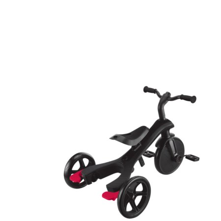 GLOBBER kolmerattaline jalgratas Explorer Trike 4in1, must, 634-120 