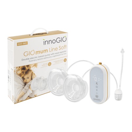 INNOGIO kahekordne elektriline rinnapump GIOmum Line Soft, GIO-360 