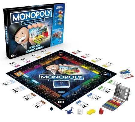 MONOPOLY lauamängu pangaga (LV,EE), G1424EL0 