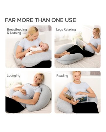 MOMCOZY J-kujuline raseduse ja toitmise padi 