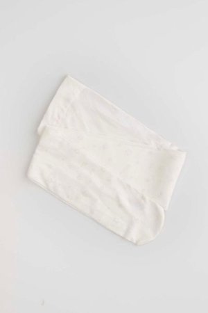 COCCODRILLO sukad TIGHT MICROFIBRE COLORFUL, valge, ZC5380314TMC-001-080, 80/86 cm 