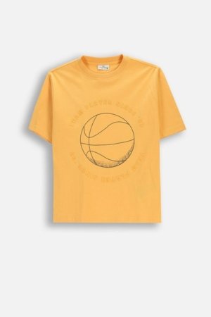 COCCODRILLO lühikeste varrukatega t-särk, oranžid, WC6143205MBJ-006-140, 140 cm 