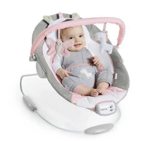 INGENUITY kiik Soothing Bouncer - Flora The Unicorn, 12201 