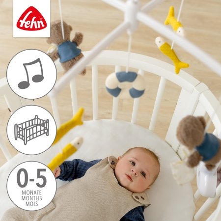 BABYFEHN Otter Theo voodikarussell saarmas, 47059 