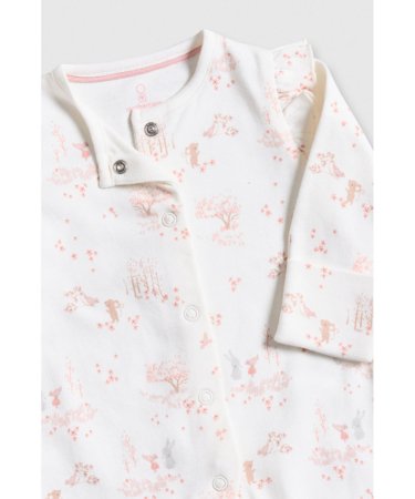 MOTHERCARE zīdaiņu kombinezons bodijs ar garām piedurknēm, bib , IF338 74 