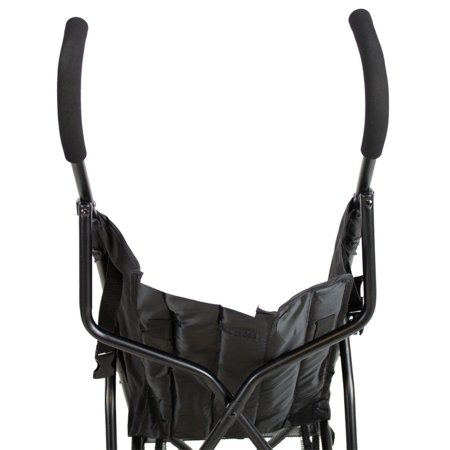 BABYTROLD jalutuskäru JET, Black, 13-70S 