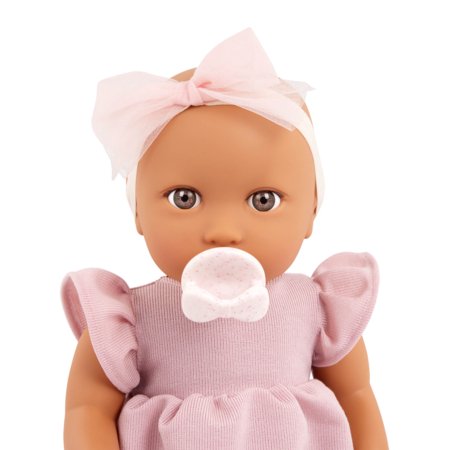 LULLABABY beebinukk roosa kleidiga, LBY7302Z 