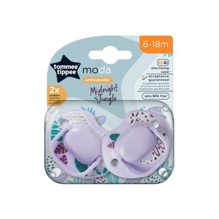 TOMMEE TIPPEE ortodontilised lutid MODA, 6-18 m., 2 tk., 43338594 43338592