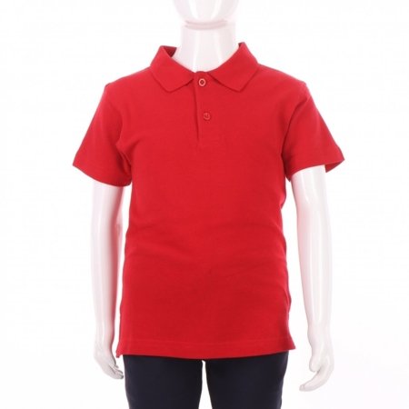 MAMAJUM lühikeste varrukatega polo särk, 10-000005, punased, 158/164 cm 