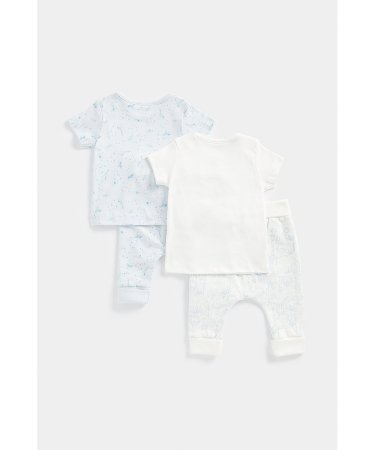 MOTHERCARE lühikeste varrukatega t-särk + püksid, 2 tk., EB643 623699