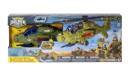 SOLDIER FORCE militaarne mängukomplekt All Terrain Siege Mission, 545165 
