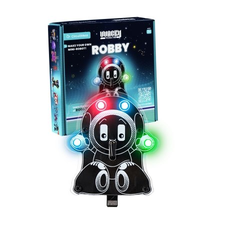 CIRCUITMESS Wacky Robot hariduslik STEM komplekt Robby, CM-SA-ROBBY 