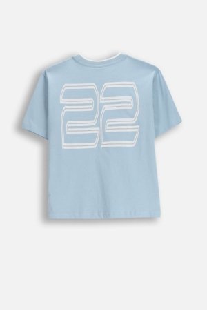 COCCODRILLO lühikeste varrukatega t-särk, sinised, WC6143208MBJ-014-128, 128 cm 