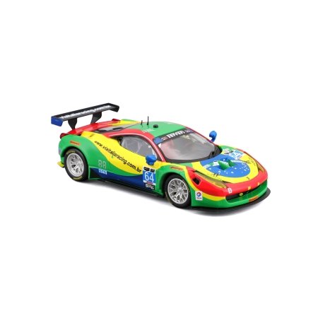 BBURAGO 1:43 Võidusõiduauto mudel Ferrari 458 Italia GT3 2015, 18-36305 