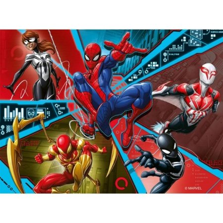RAVENSBURGER laste pusle Spider-Man, 12/16/20/24 tk, 12004201 