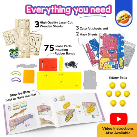 SMARTIVITY konstruktor mäng Mini Pinball, SMRT1295 