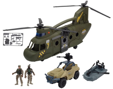 SOLDIER FORCE militaarne mängukomplekt Chiinkook kandur, 545144 