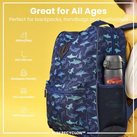 ION8 pudel, Sports cars, 500ml., I8RF500PGSCARS 