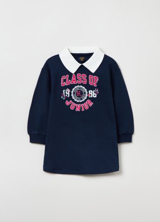 OVS GIRL3-10Y DRESSES 2M 3-4 BLUE 001829764 
