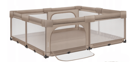 LIONELO mänguaedik-maneež FLORENCE XL EASY FOLD, Beige sand, LO-FLORENCE XL EASY FOLD 