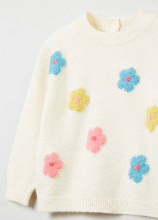 OVS GIRL9-36M TRICOT 2H 9-12 WHITE 001844202 001844202