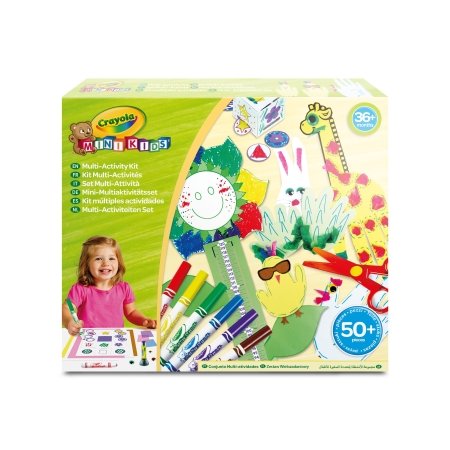 CRAYOLA MINIKIDS loovuskomplekt Multi Activity Kit, 81-8133 