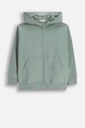 COCCODRILLO kapuutsiga tõmblukuga pusa, roheline, WC6132401NBJ-011-164, 164 cm 