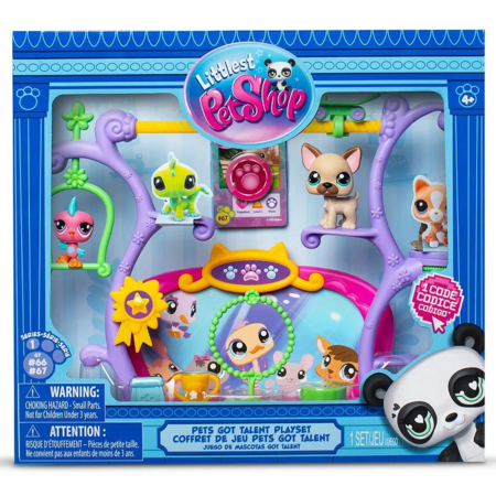 LITTLEST PET SHOP figuuride komplekt Pets Got Talent, 558 