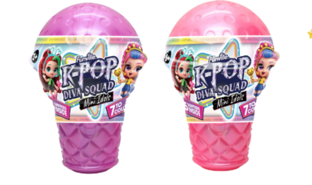 K-POP DIVA SQUAD Mini Idols mininukk, 5 cm, assortii., 31167 
