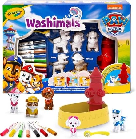 CRAYOLA loov komplekt Washimals Paw Patrol, 5 tk, 74-0291 