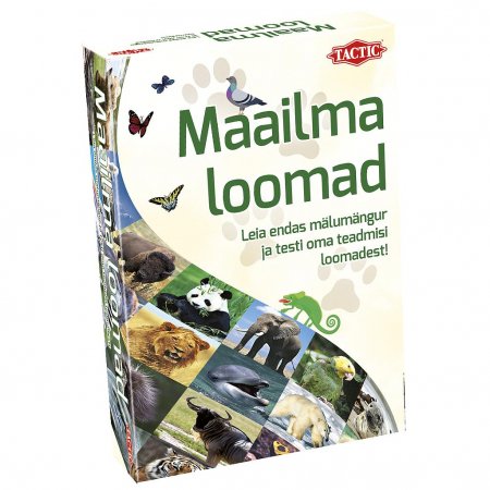 TACTIC Lauamäng Maailma loomad EE, 58602T 58602T