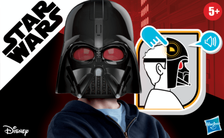 STAR WARS Darth Vader elektrooniline mask, F9498 
