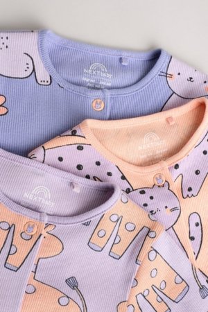 NEXT pikkade varrukatega bodi, 3 tk., E18350 80-86 