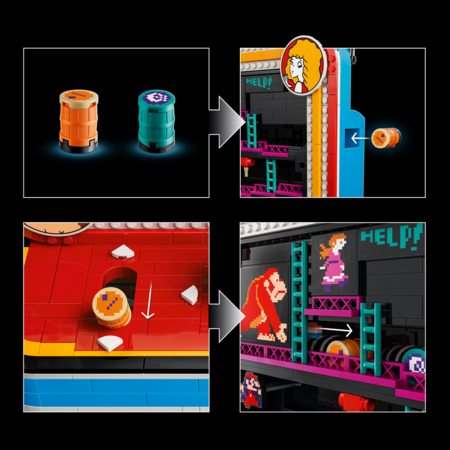 72051 LEGO® Donkey Kong™ mänguautomaat 