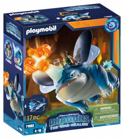 PLAYMOBIL DRAGONS THE NINE REALMS Plowhorn & D', 71082 71082