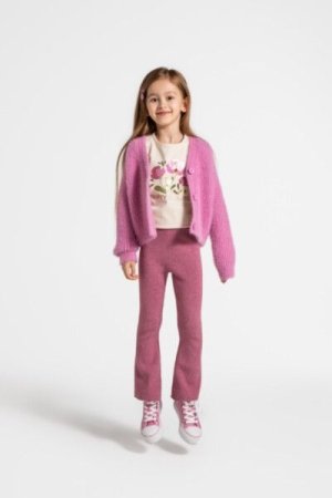COCCODRILLO sweater MYSTIC NATURE GIRL KIDS, roosa, ZC4172201MGK-007-122, 122 cm 