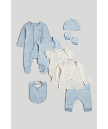 MOTHERCARE 8 daļu mazuļa komplekts, AV43501 68 cm 