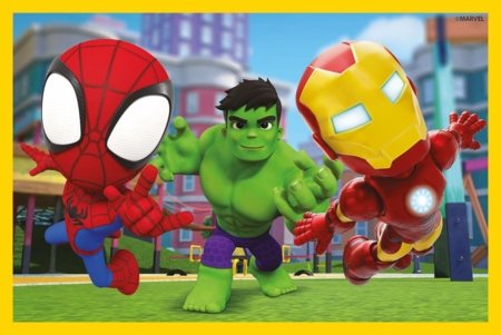 CLEMENTONI pusle Spidey and His Amazing Friends, 6 tk., 40661 