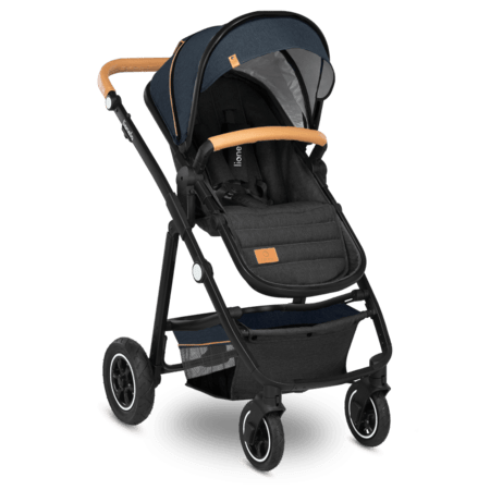 LIONELO universaalne käru AMBER 3in1, Blue navy, LO-AMBER 3IN1 