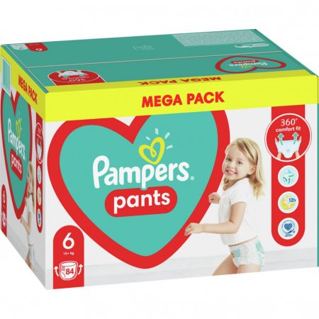 PAMPERS püksmähkmed, suurus 6, 84 tk, 15+ kg, 81748926 81748926