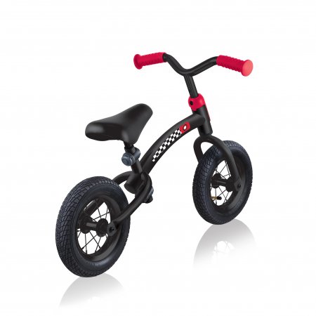 GLOBBER tasakaaluratas Go Bike Air, must punane, 615-120 615-120