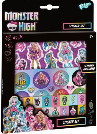 TOTUM MONSTER HIGH kleebiste komplekt, 560086 