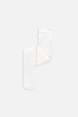 COCCODRILLO sukapüksid TIGHT MICROFIBRE PLAIN, valged, WC4380301TMP-001- 