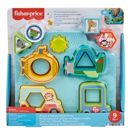 FISHER PRICE heli ja valgusega sõidukimõistatus, HRP31 